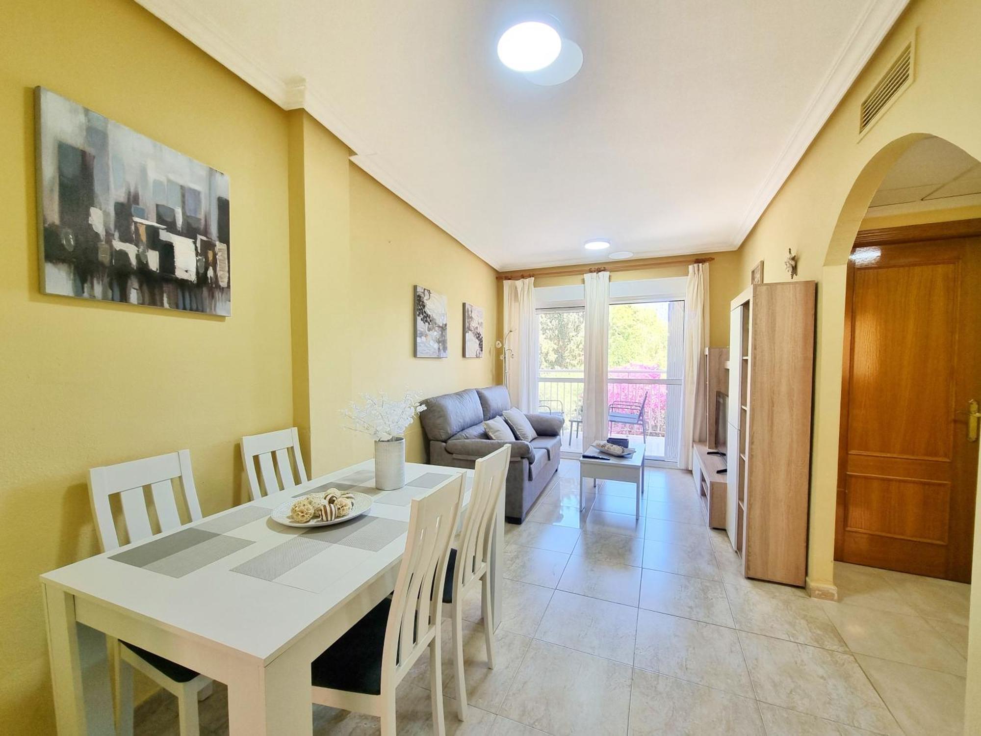 Apartamento Con Piscina, Wifi Y Jardin - By Aloha Palma Aguilas Bagian luar foto
