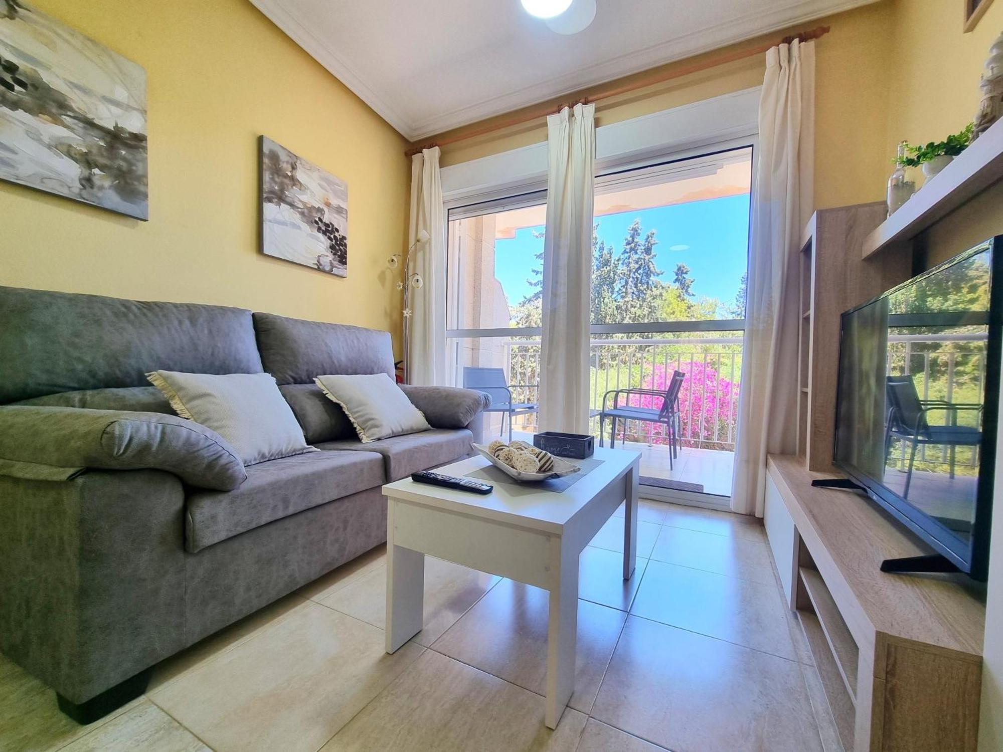 Apartamento Con Piscina, Wifi Y Jardin - By Aloha Palma Aguilas Bagian luar foto